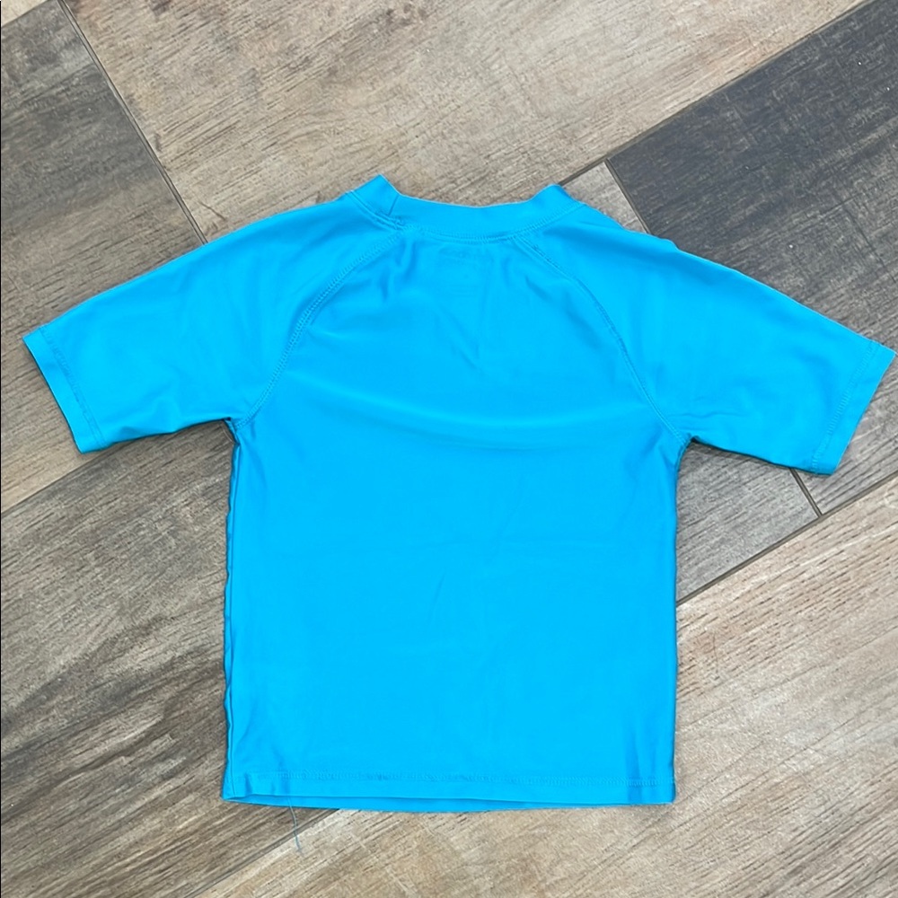 Arizona Jean Company Blue Rashguard Swim Shirt - Picture 3 of 4